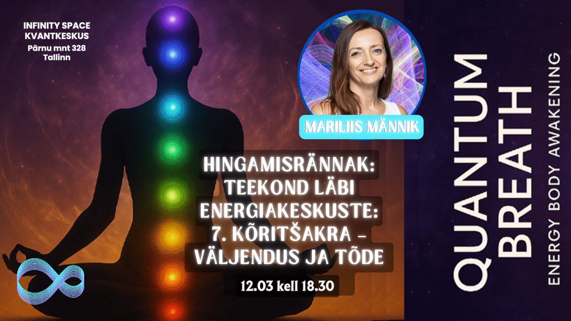 Quantum Breath - Kõritšakra – Väljendus ja tõde - Mariliis Männik