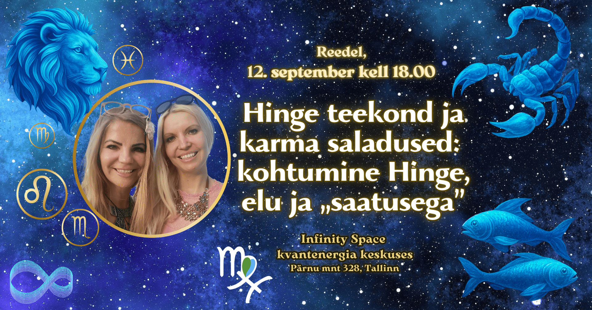 🌌 Hinge teekond ja karma saladused: kohtumine Hinge, elu ja „saatusega” 🌀 R, 12. september 18.00