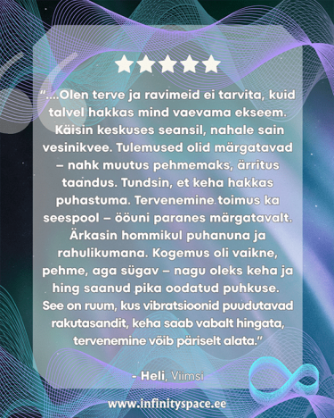 Infinity Space tagasiside