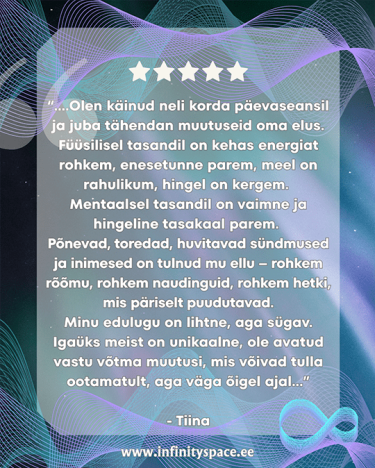 Infinity Space tagasiside